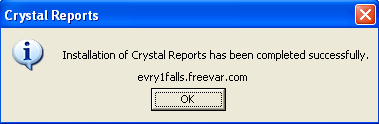 Crystal Reports 4.6 installation for vb 6.0